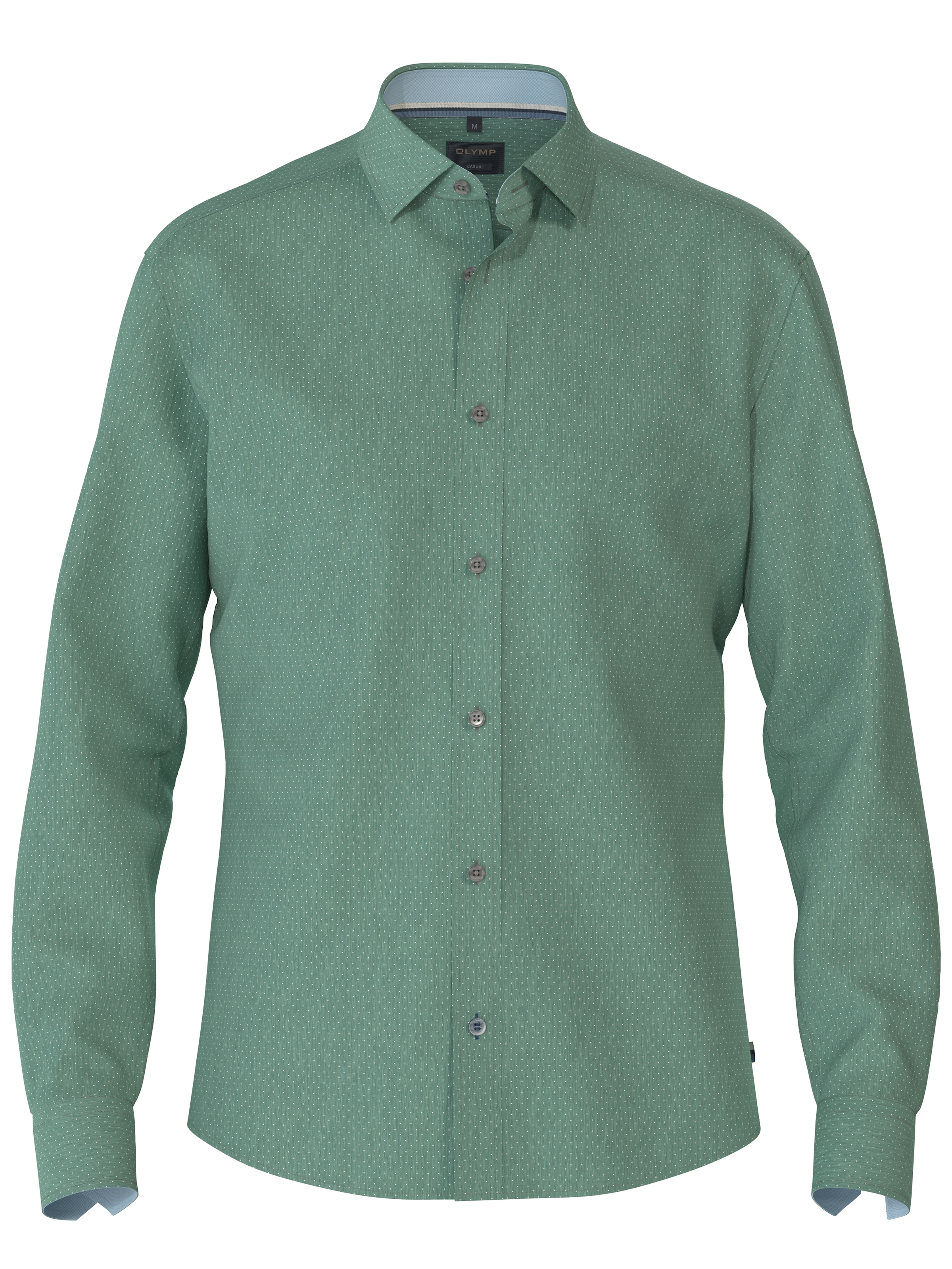 OLYMP Langarmhemd Freizeithemd, regular fit, Kentkragen