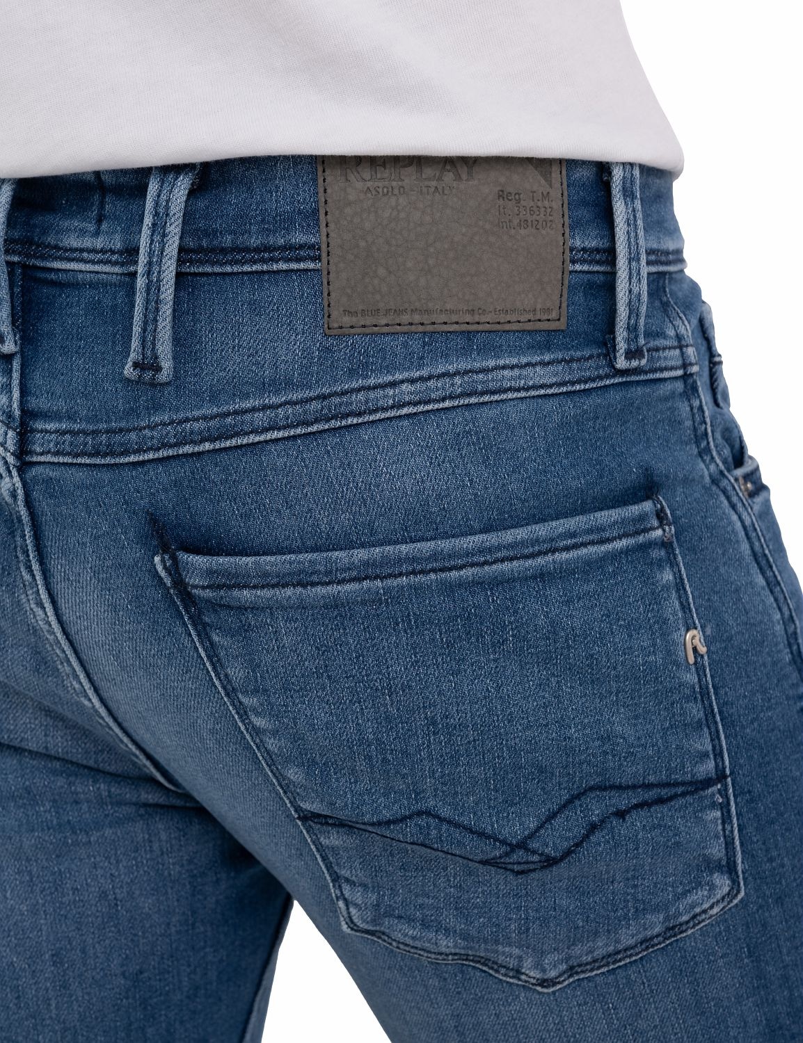 Replay Slim-fit-Jeans »Anbass Superstretch«