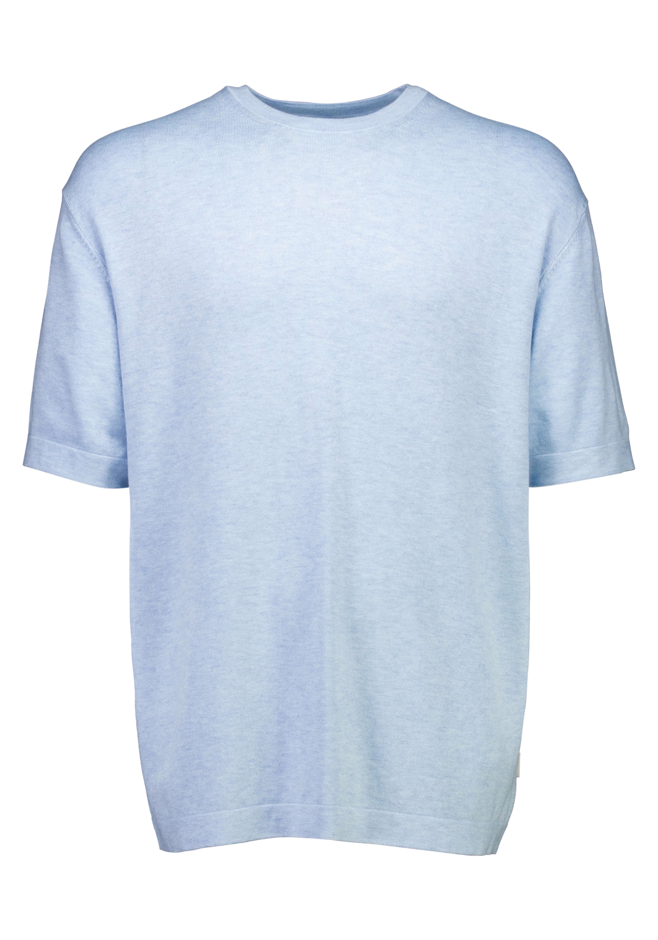 LINDBERGH Rundhalsshirt Halbarm in feiner Strick-Qualität