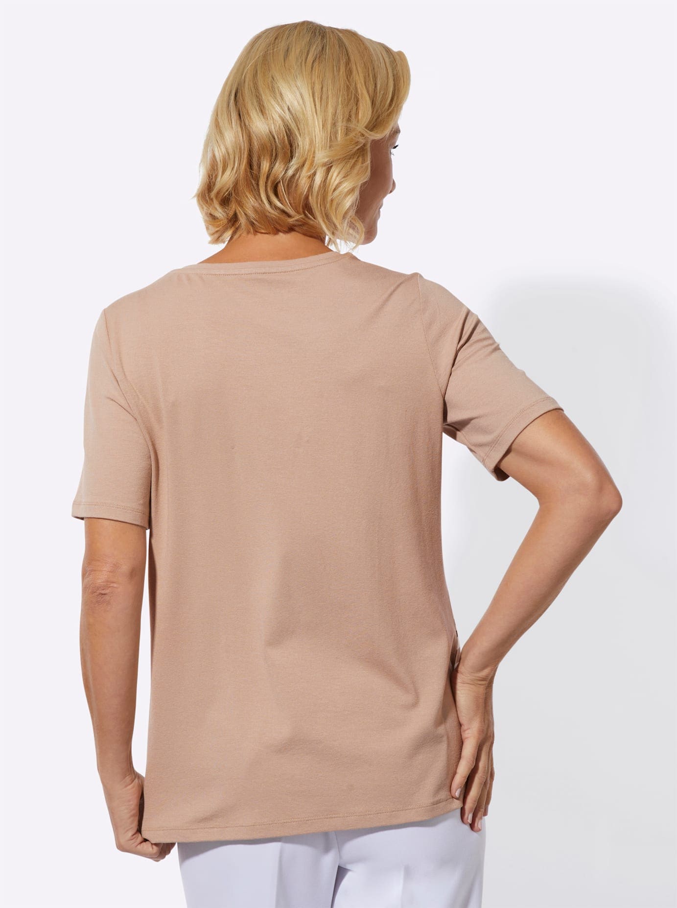 Classic Rundhalsshirt »Rundhals-Shirt« 1 tlg.