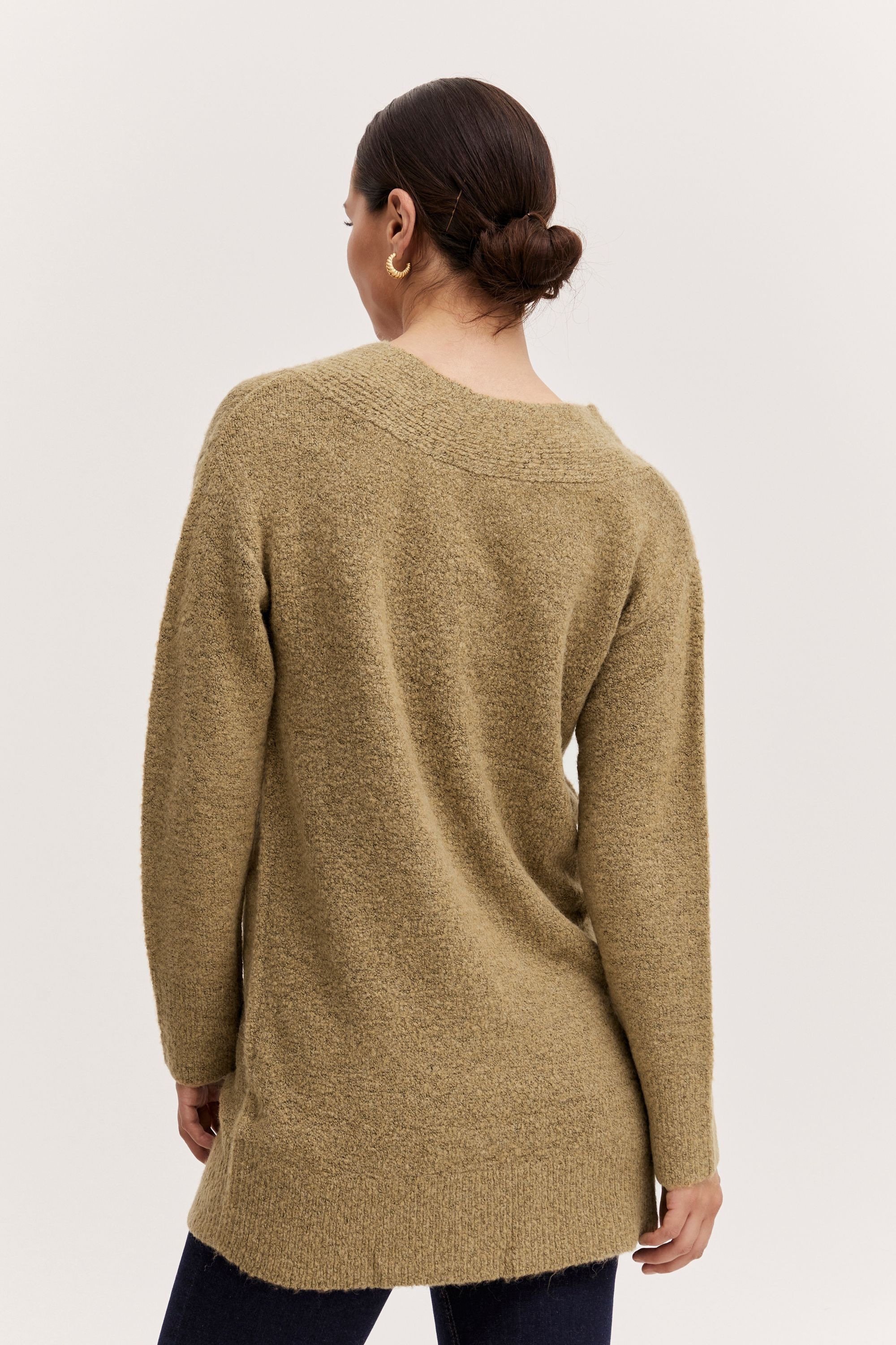 b.young Strickfleece-Pullover »Strickpullover BYMirelle«
