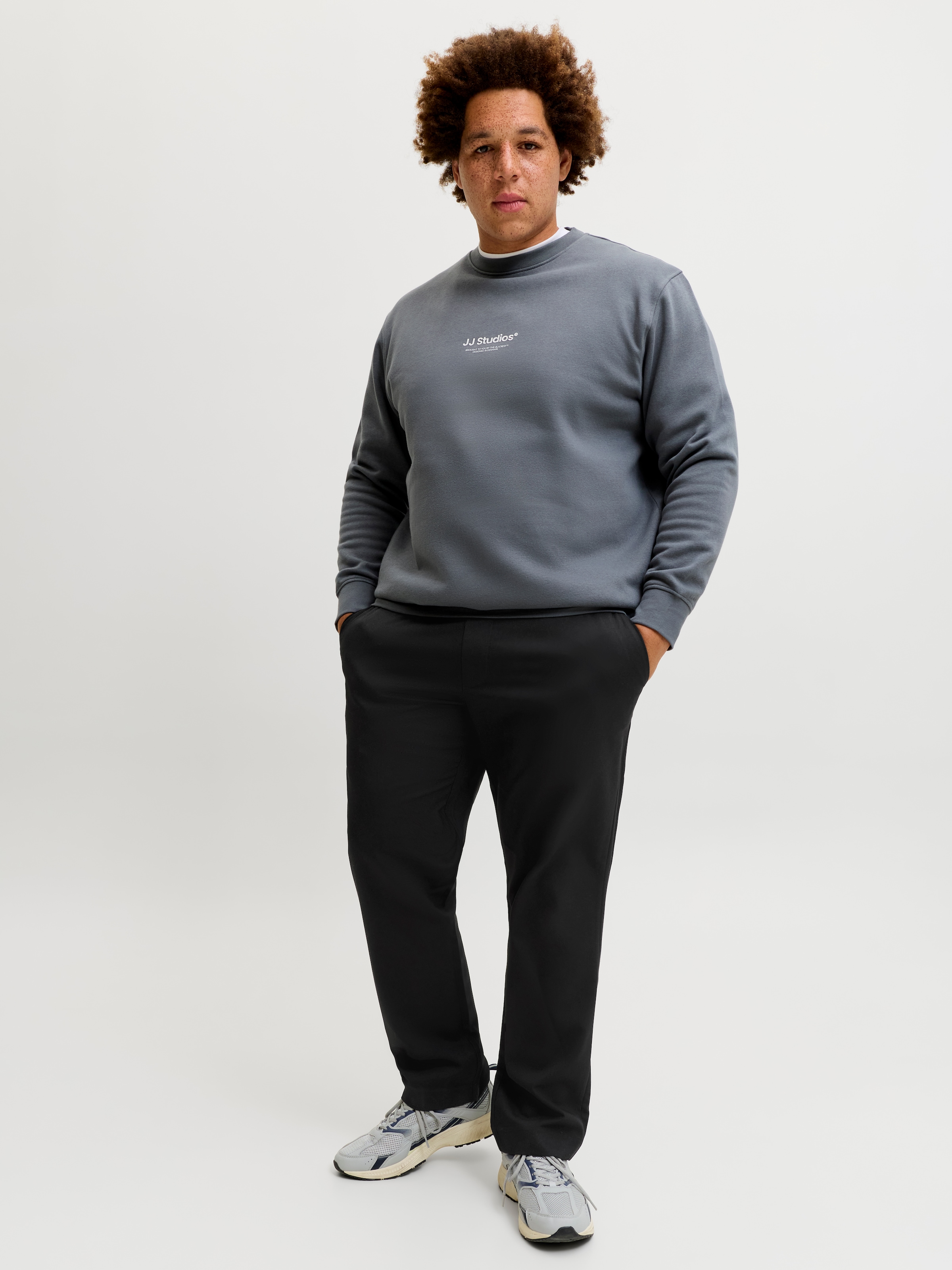 Jack & Jones PlusSize Schlupfhose »JPSTKANE TOBY JOGGER PLS«  Materialmix, relaxed fit