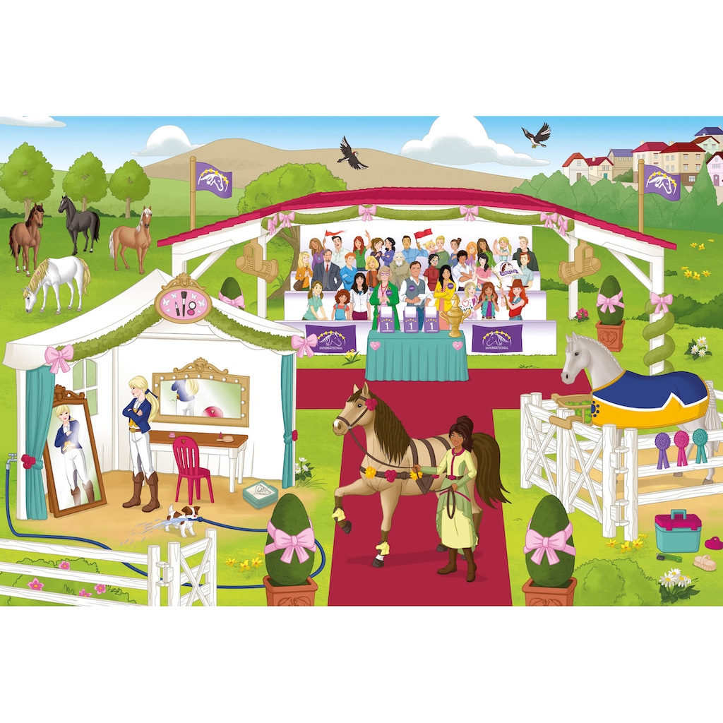 Schmidt Spiele Puzzle »Schleich, Horse Club, Puzzle-Box, 2x60, 2x100 Teile«