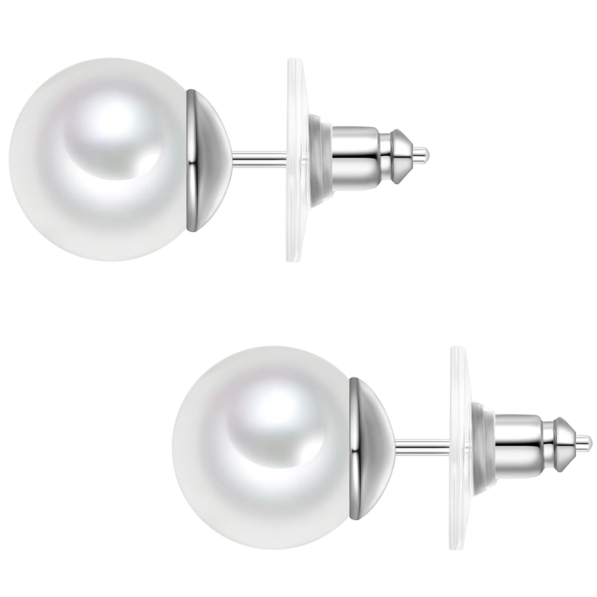 Yokoamii Paar Ohrstecker »Set: Y502«, (2 tlg.), mit Muschelkernperle