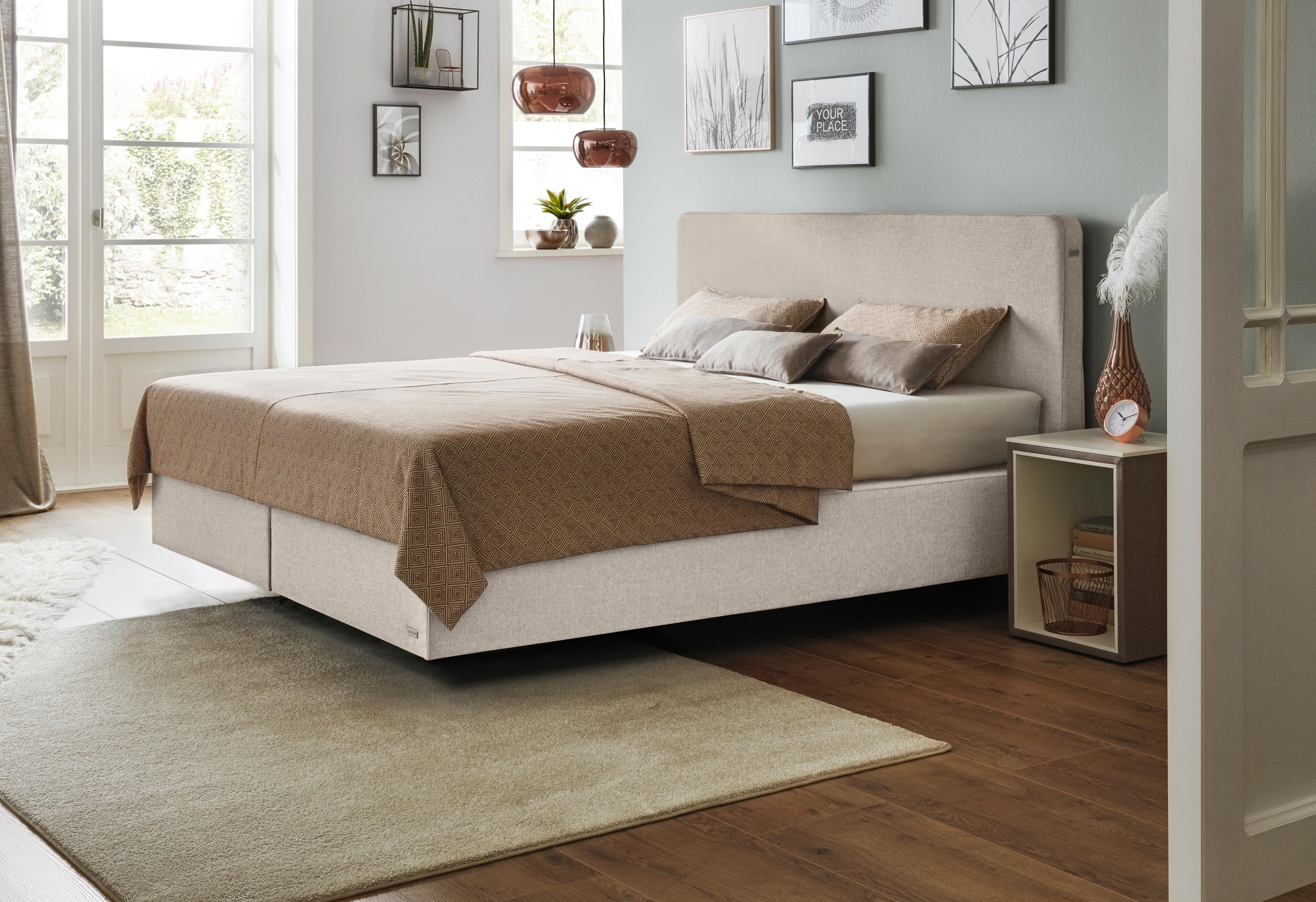JETTE Betten Boxspringbett »Basis #101 Straight«, 180 cm