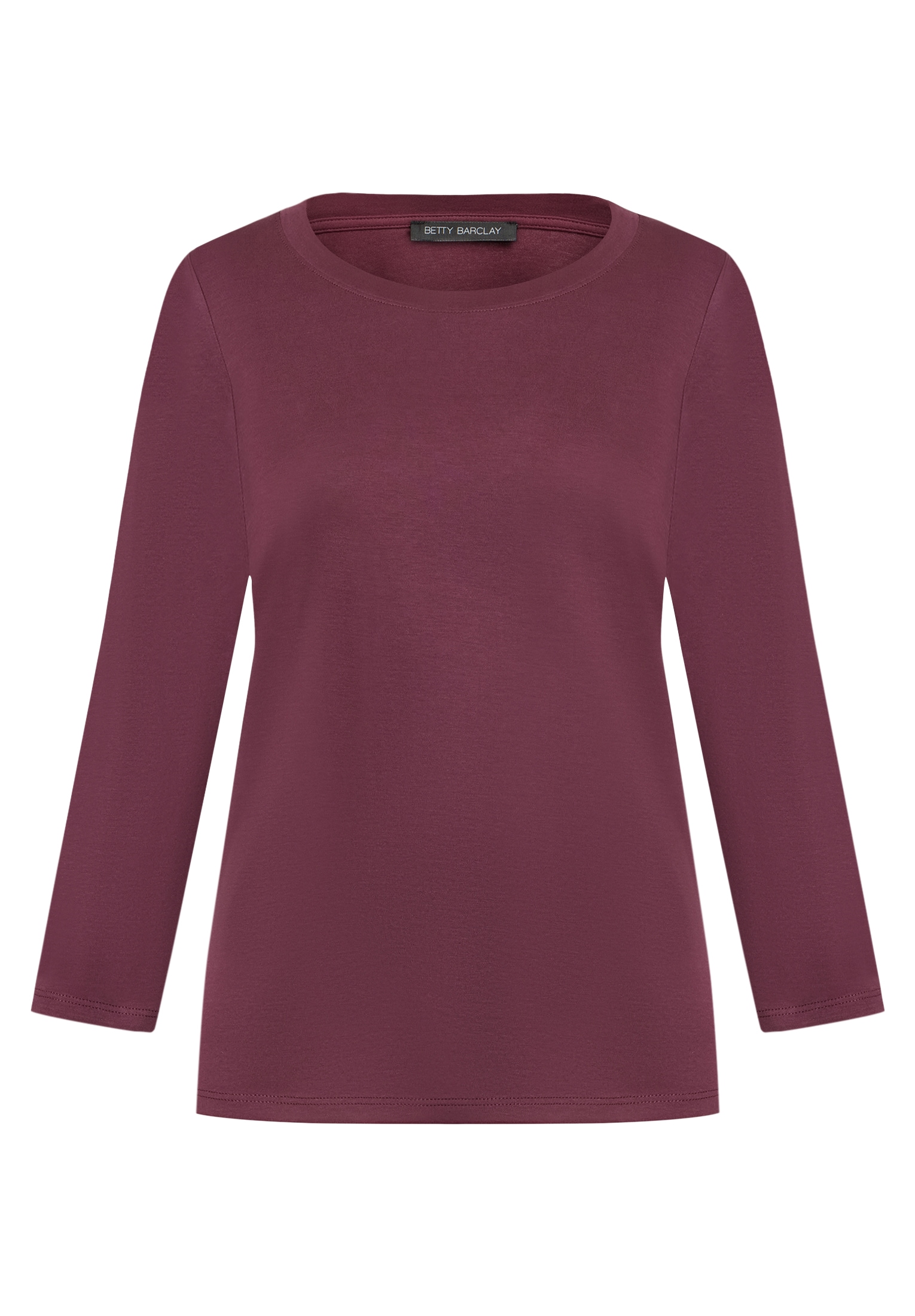 Betty Barclay Rundhalsshirt »Basic Shirt mit Rundhalsausschnitt«