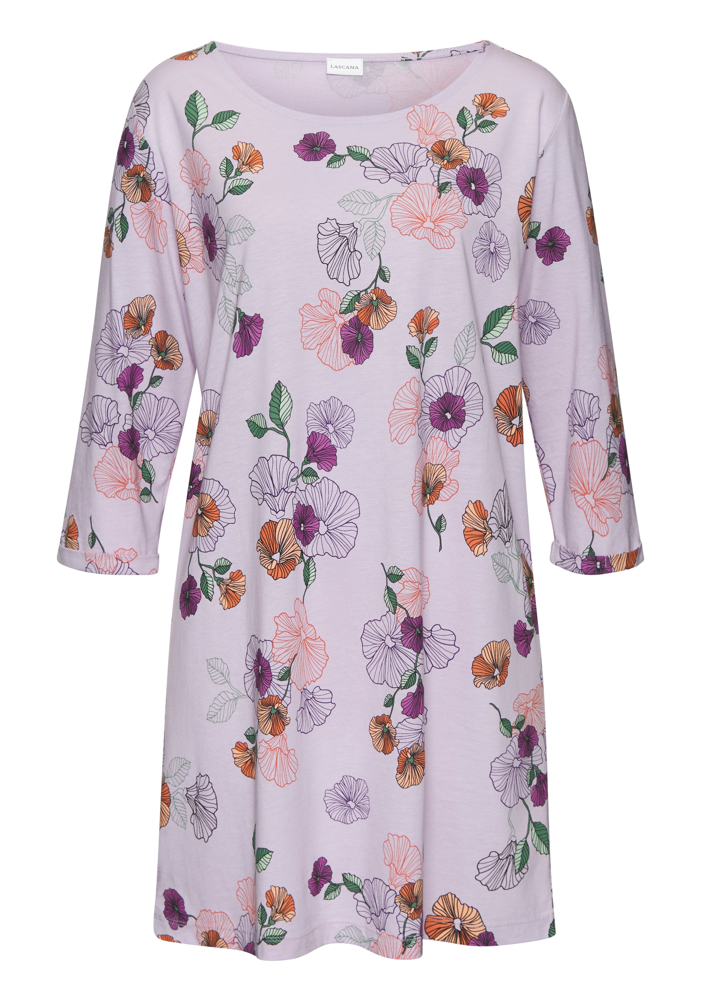 Vivance Dreams Nachthemd 1-teilig,  mit Blumen-Druck