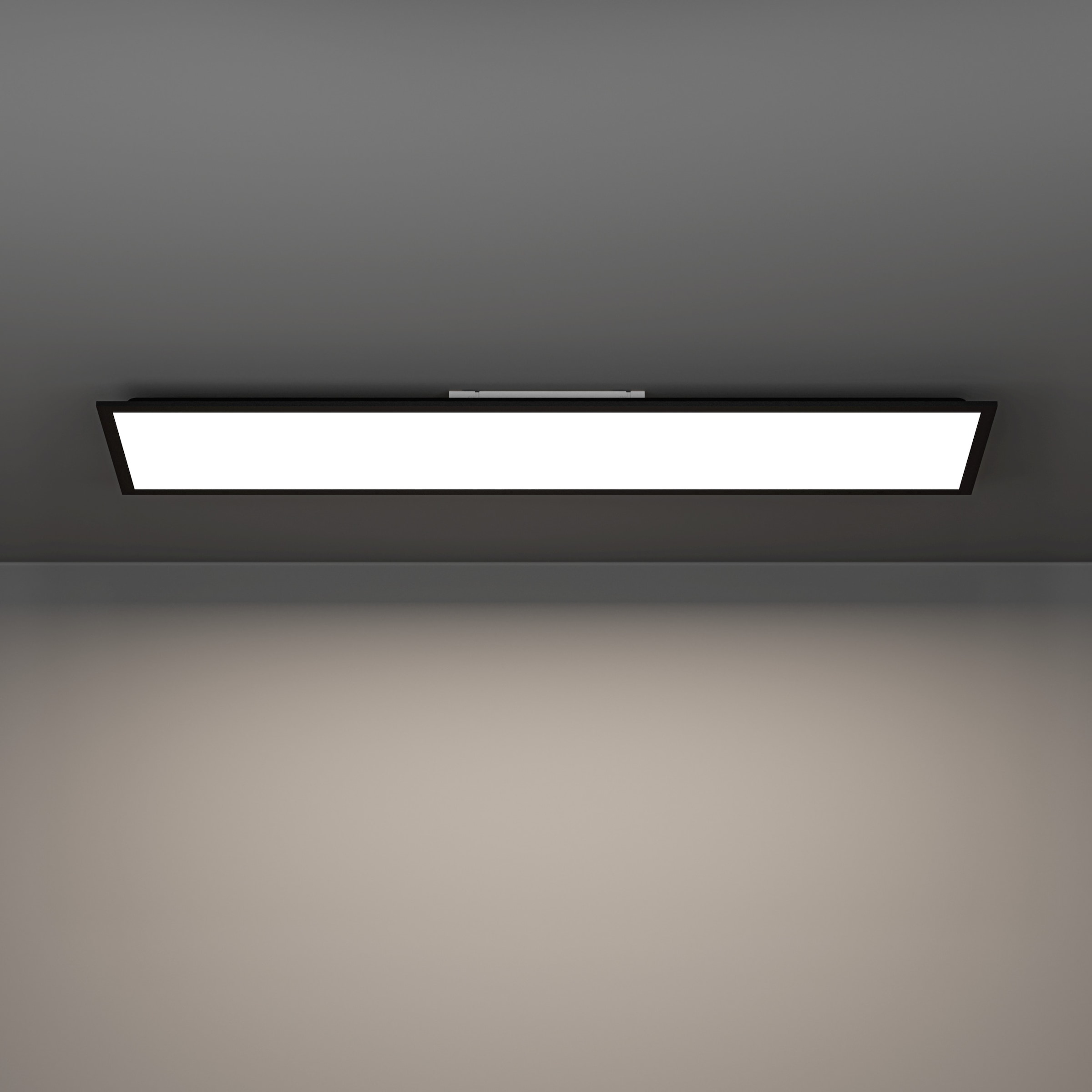EGLO LED Deckenleuchte »MORADILLO-Z Deckenlampe - Stahl - LED - 34W - IP20« LED-Modul 1 Stk. Kaltweiß | Neutralweiß | RGB | Warmweiß Wohzimmerlampe, Esszimmerlampe, Schlafzimmer, L119,5 x B29,5 x H6,1 cm
