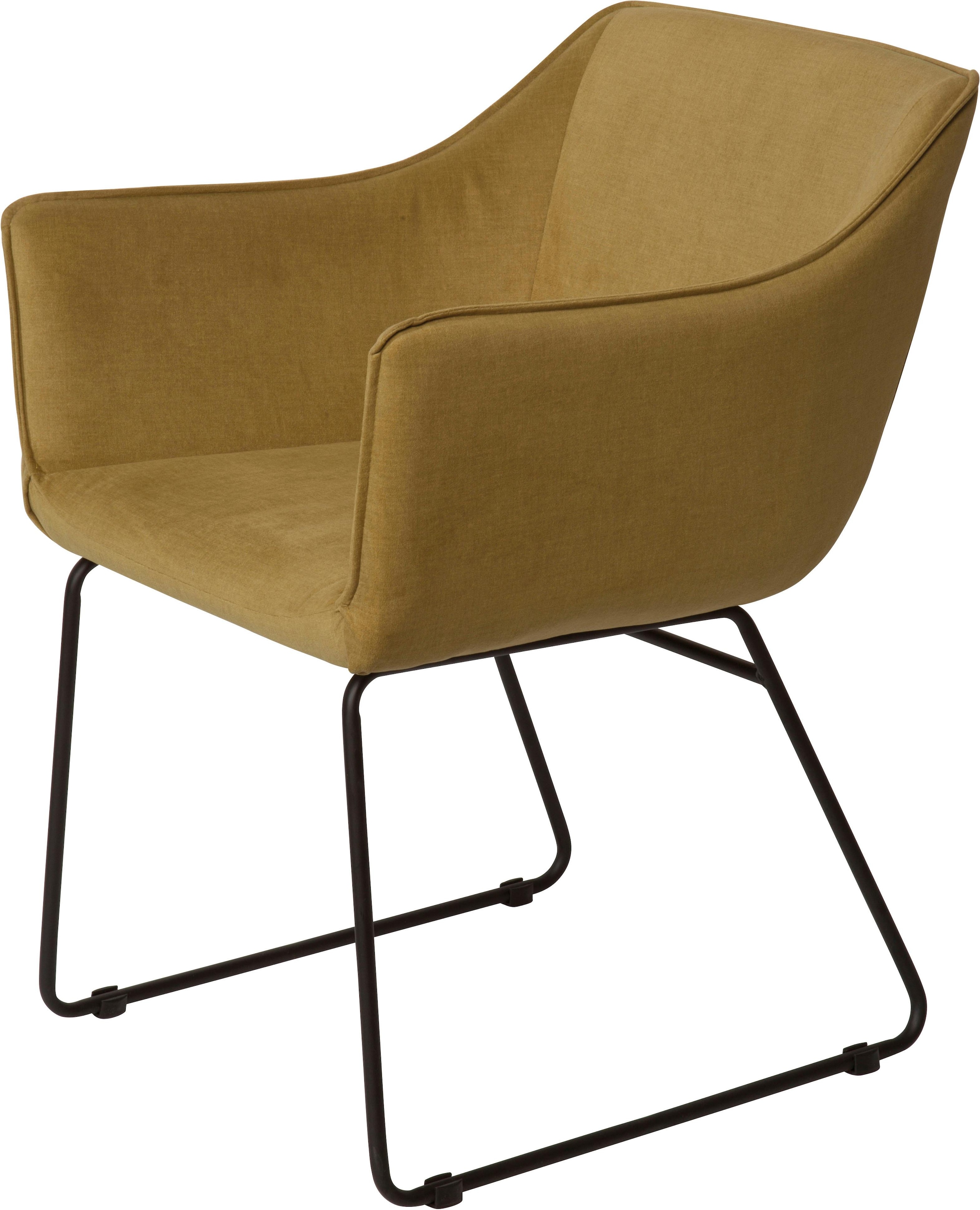 Schalenstuhl »T-VELVET ARMCHAIR«, (Set), 2 St., Samtstoff STC