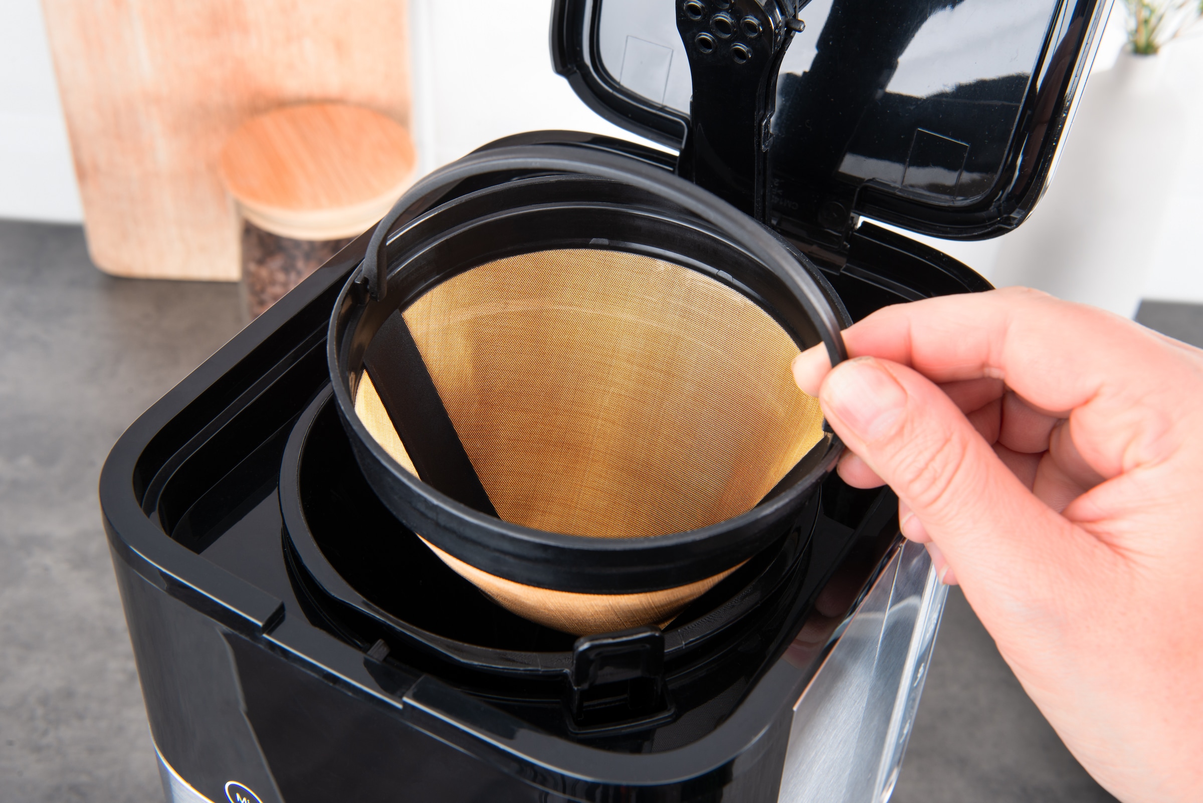 Gastroback Filterkaffeemaschine »Design Essential 42701« 1,5 l Kaffeekanne Edelstahlfilter 1x4