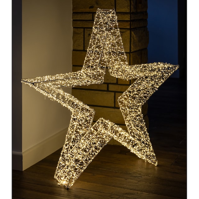 bei aussen«, Weihnachtsdeko LED OTTO flammig-flammig, Stern 960 »Weihnachtsstern, LED stromsparende Star-Max