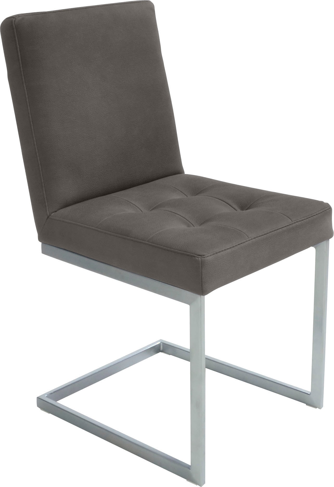 K+W Komfort & Wohnen Eckbankgruppe »Spider II« Set, 4 Stk. tlg. langer Schenkel 227cm, 2 Freischwinger, Auszugstisch in Breite 130 cm