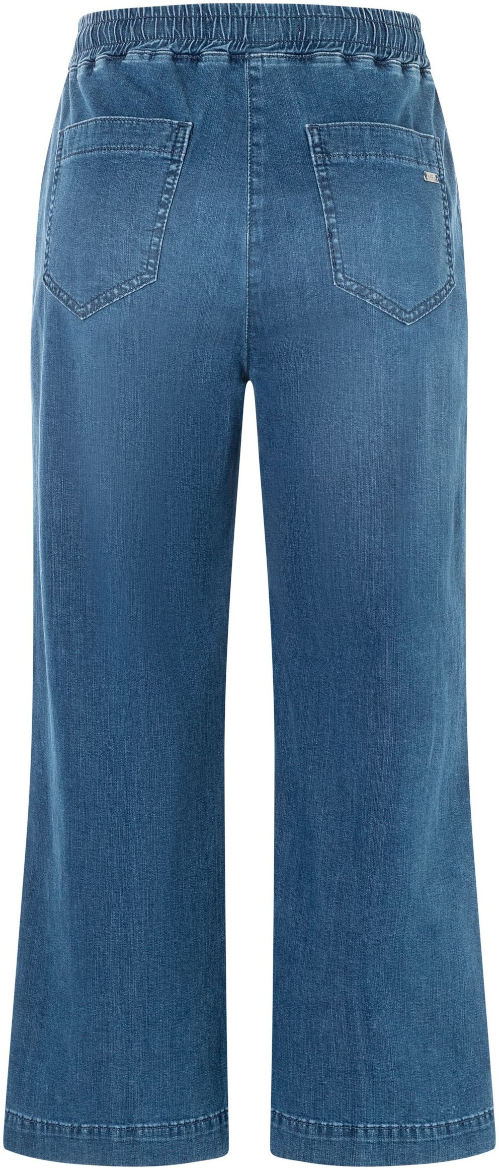 MAC Weite Jeans »CULOTTE casual denim«, Wide Fit in verkürzter Länge