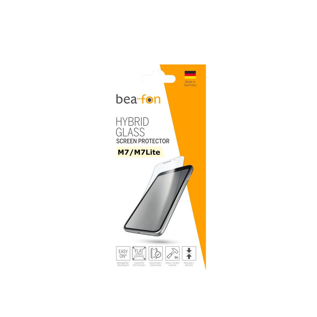 Beafon Displayschutzglas »Hybridglas«, für Beafon M7-Beafon M7 Lite, Displayschutz