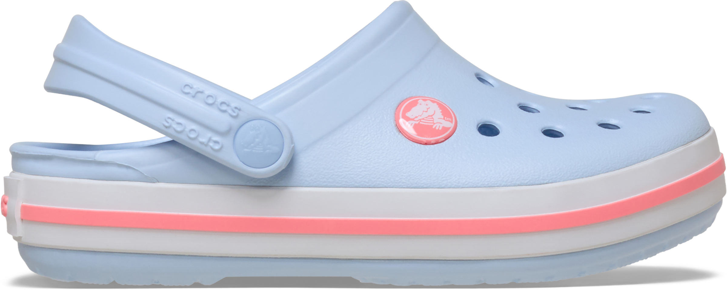 Crocs Clog »Crocband Clog«  Sandale, Sommerschuh, Badeschuh mit Lüftungsöffnungen