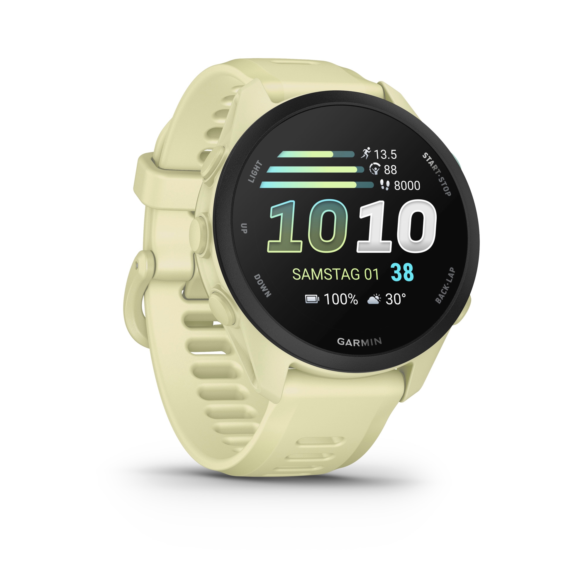 Garmin Smartwatch »Forerunner 70 mit Silikonarmband 20 mm«(/ 1,2 ″)