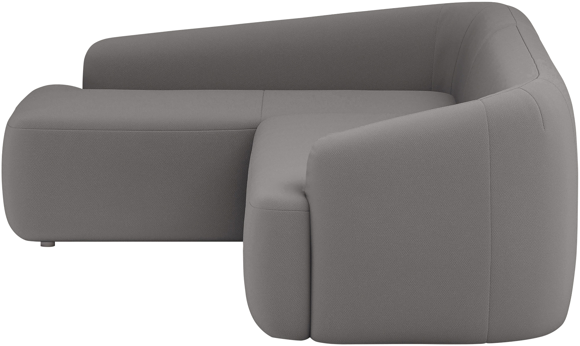 INOSIGN Ecksofa »Nergal, Einzelsofa oder L-Form«, Modernes Design, schlichte Optik, stilvoller Blickfang im Wohnzimmer