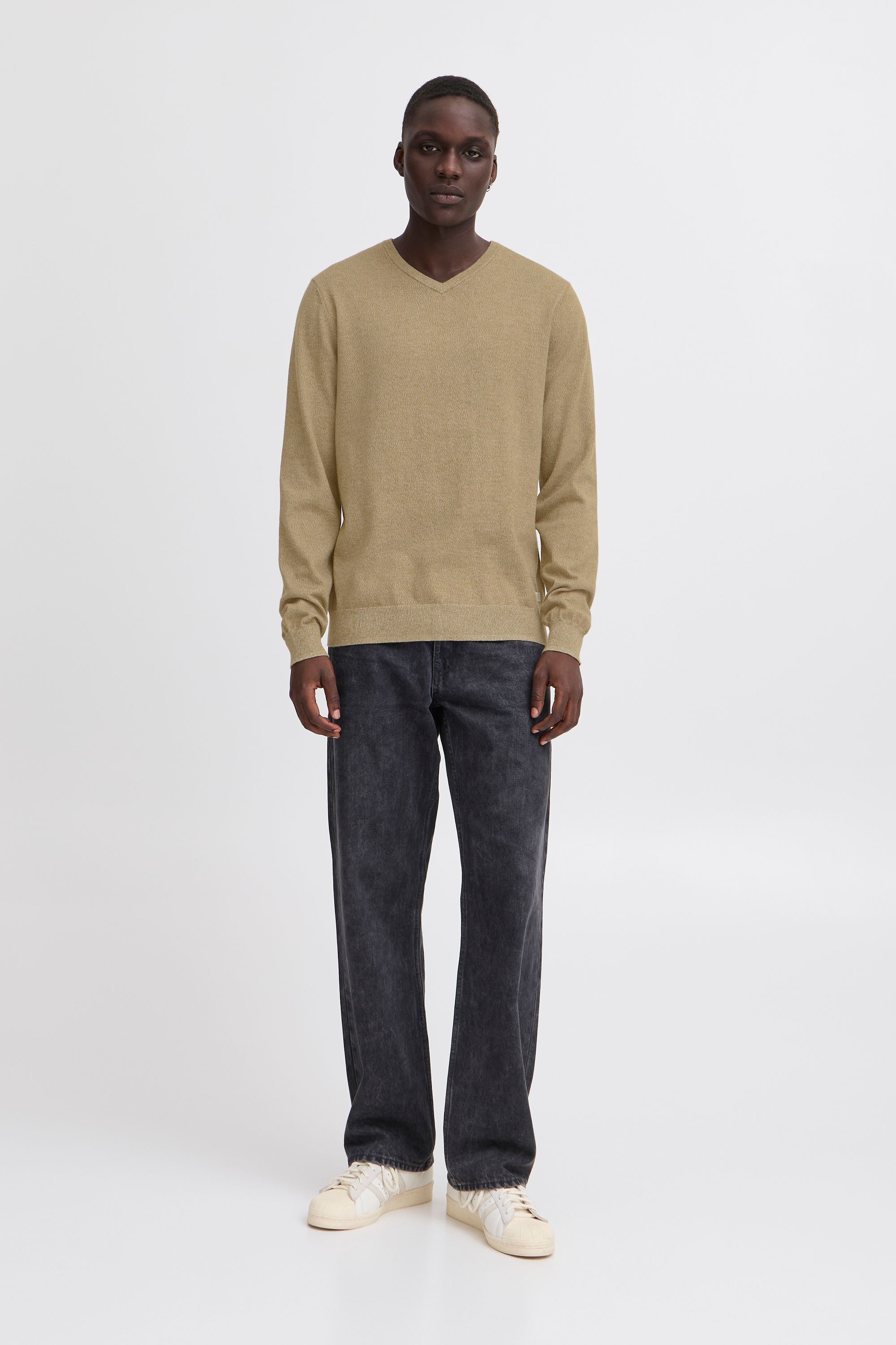 Blend Strickfleece-Pullover »Strickpullover BHBRUTON V-neck«