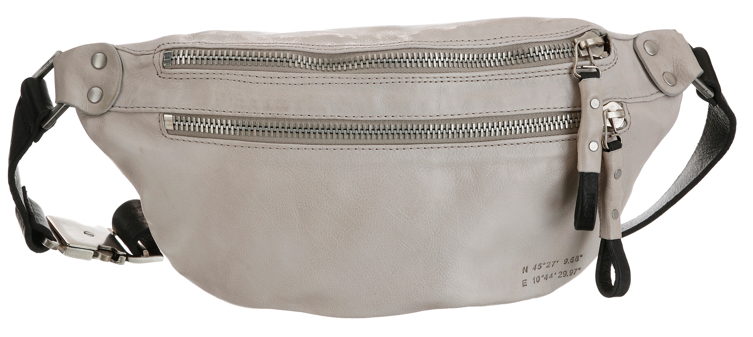 A.S.98 Bauchtasche, aus Leder, mit praktischem Reißverschluss-Rückfach kaufen