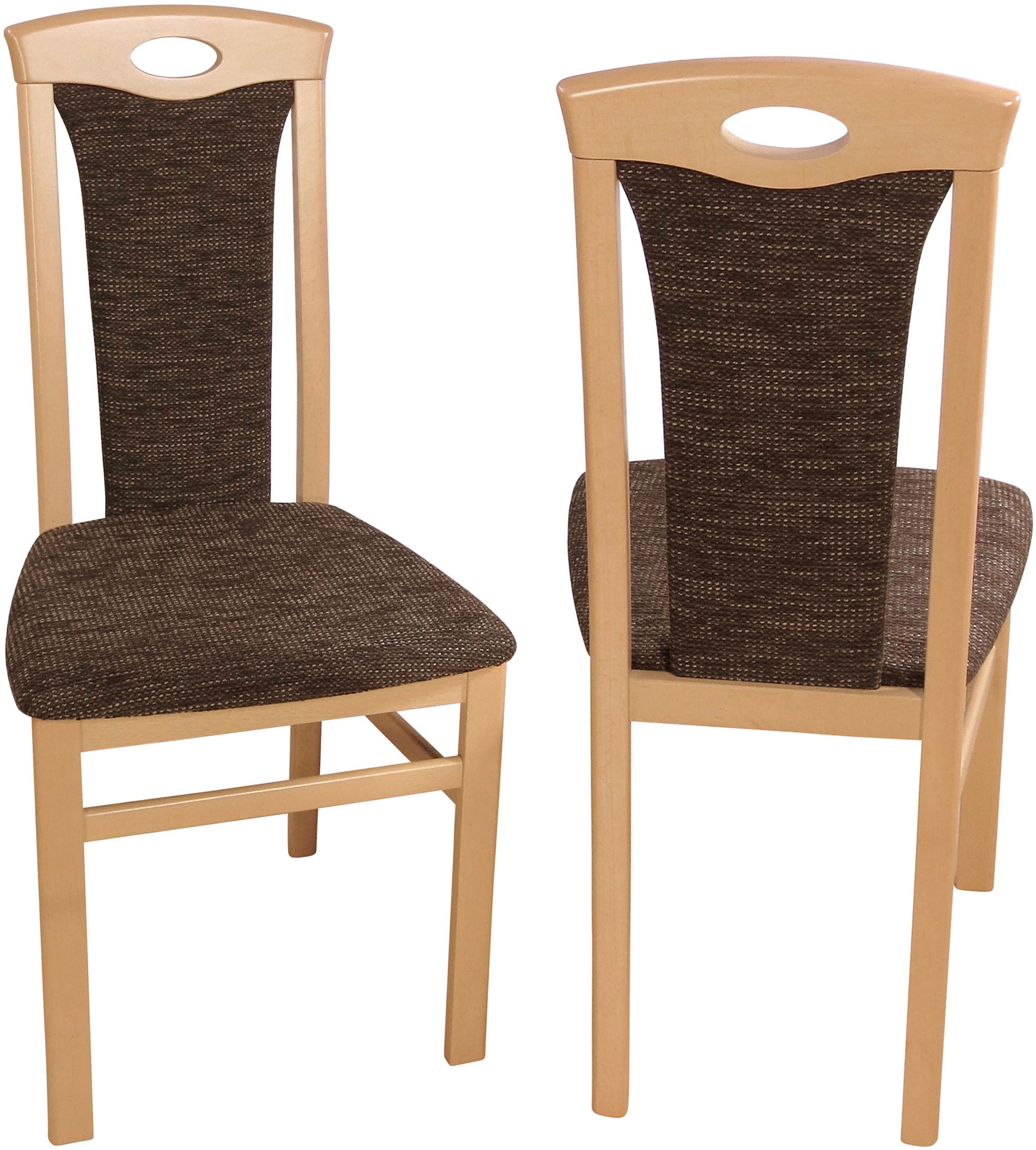 HOFMANN LIVING AND MORE Essgruppe »5tlg. Tischgruppe« Spar-Set, 5tlg. Tischgruppe, 5 Stk. tlg. Stühle montiert