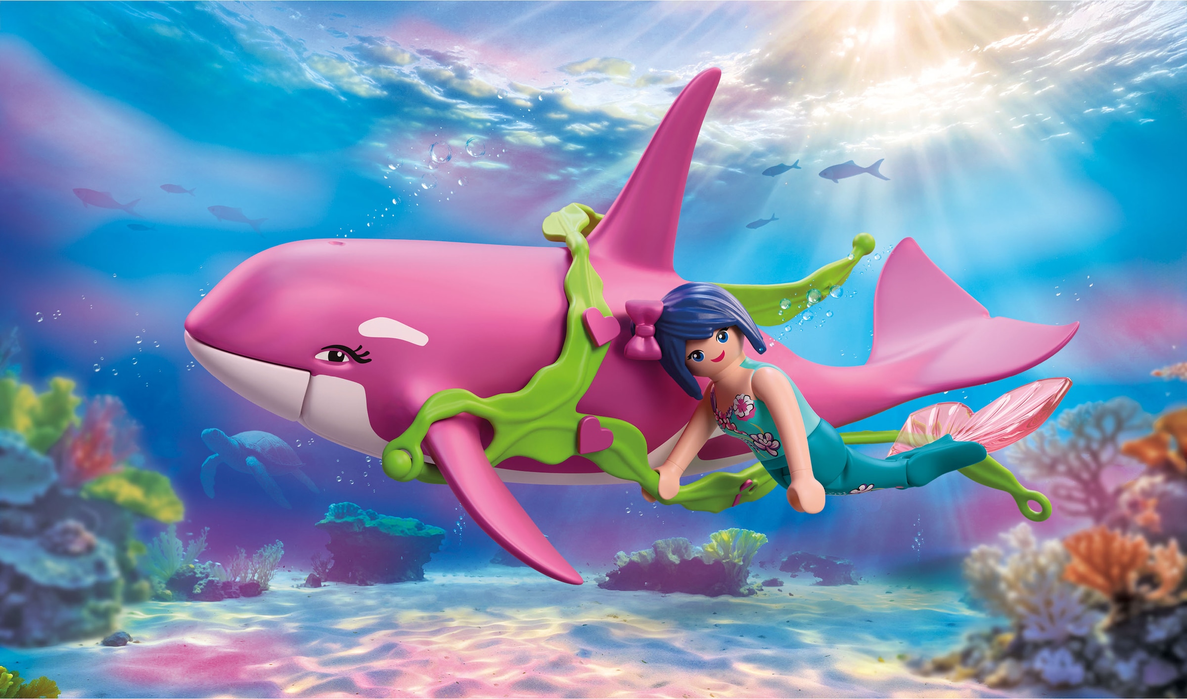 Playmobil® Konstruktions-Spielset »Orca mit Meerjungfrau (72106), Fantasy & Magic«