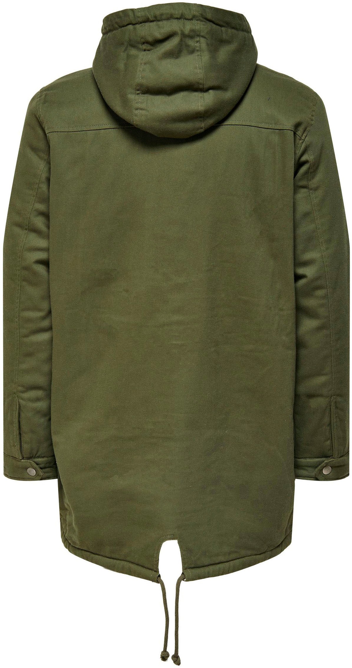 ONLY & SONS Parka »ONSALEXANDER LIFE PARKA OTW VD«, mit Kapuze