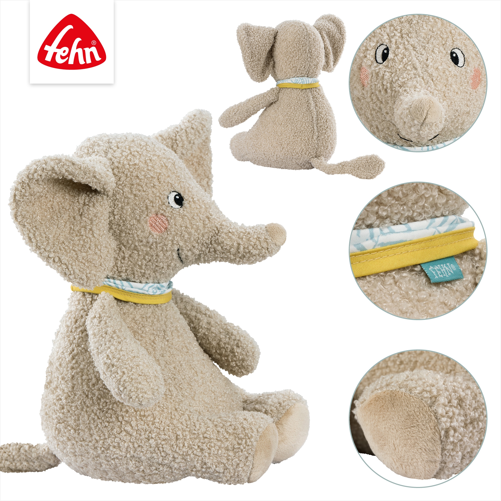 Fehn Kuscheltier »FredErik, Elefant XL«