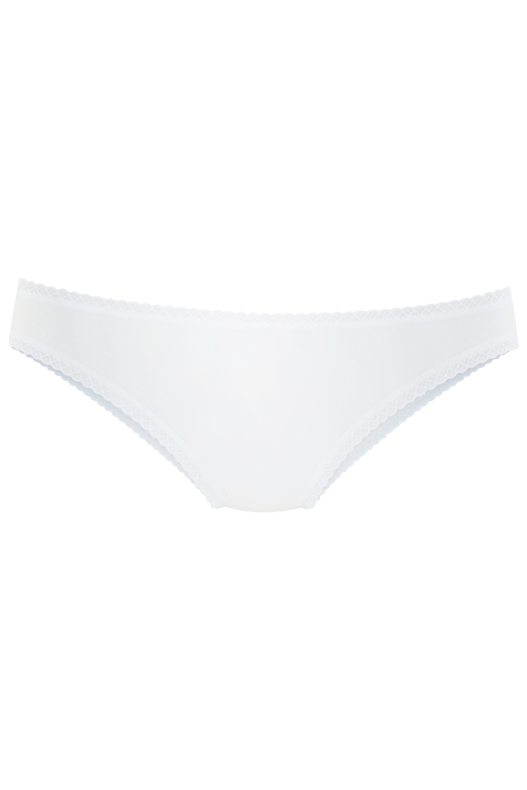 Vivance Brasilslip, (7er-Pack), mit feiner Spitzeneinfassung und aus weicher Baumwollqualität