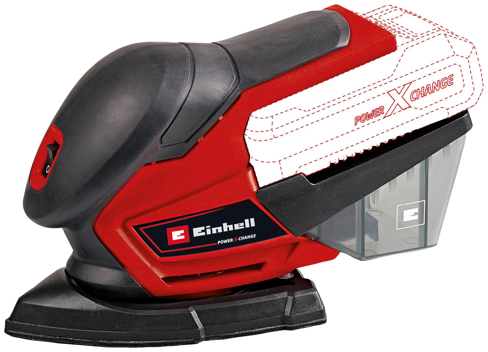 Einhell Akku-Multischleifer »TE-OS 18/150 Li Solo«, ohne Akku und Ladegerät