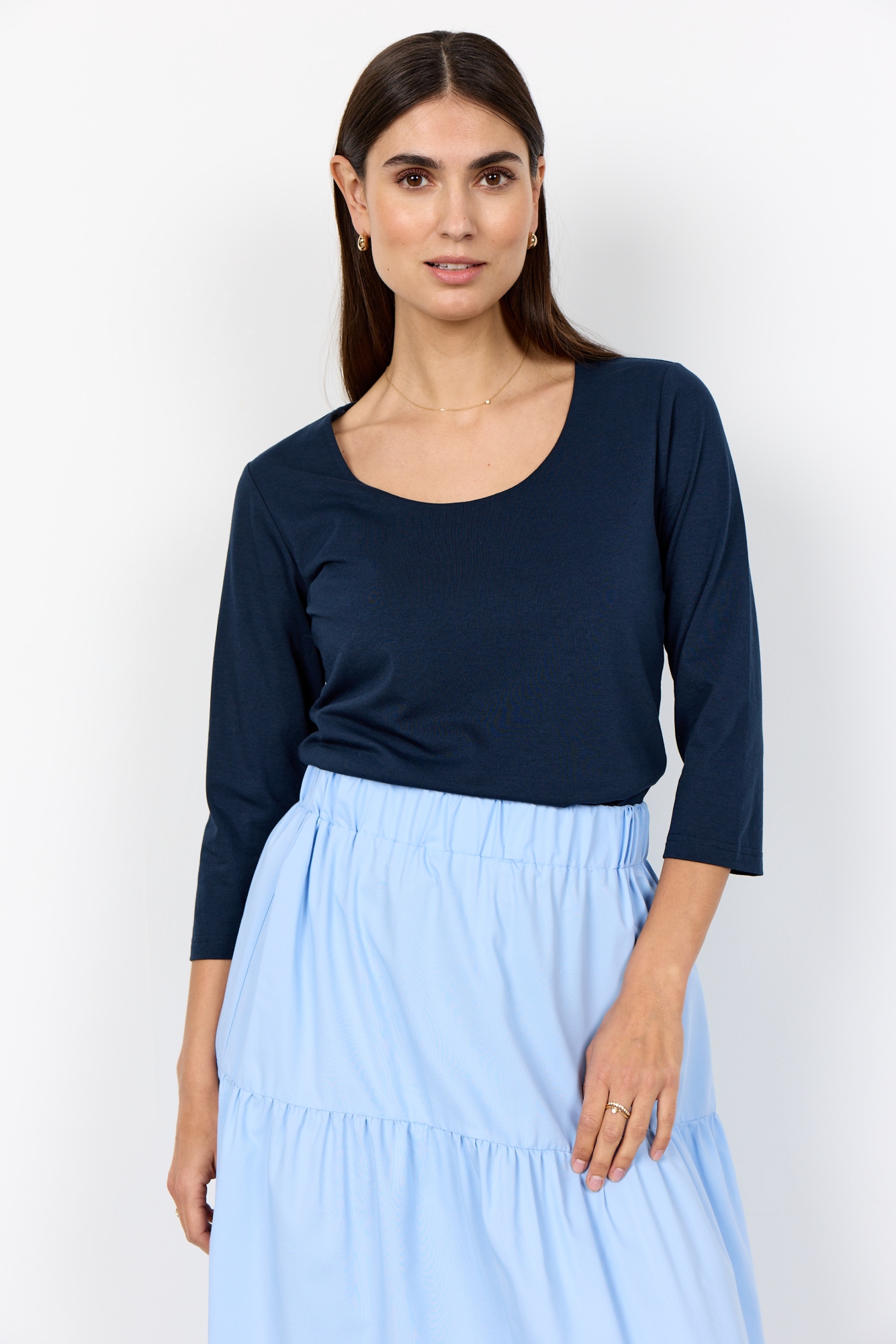 soyaconcept Rundhalsshirt »SC-PYLLE 175«