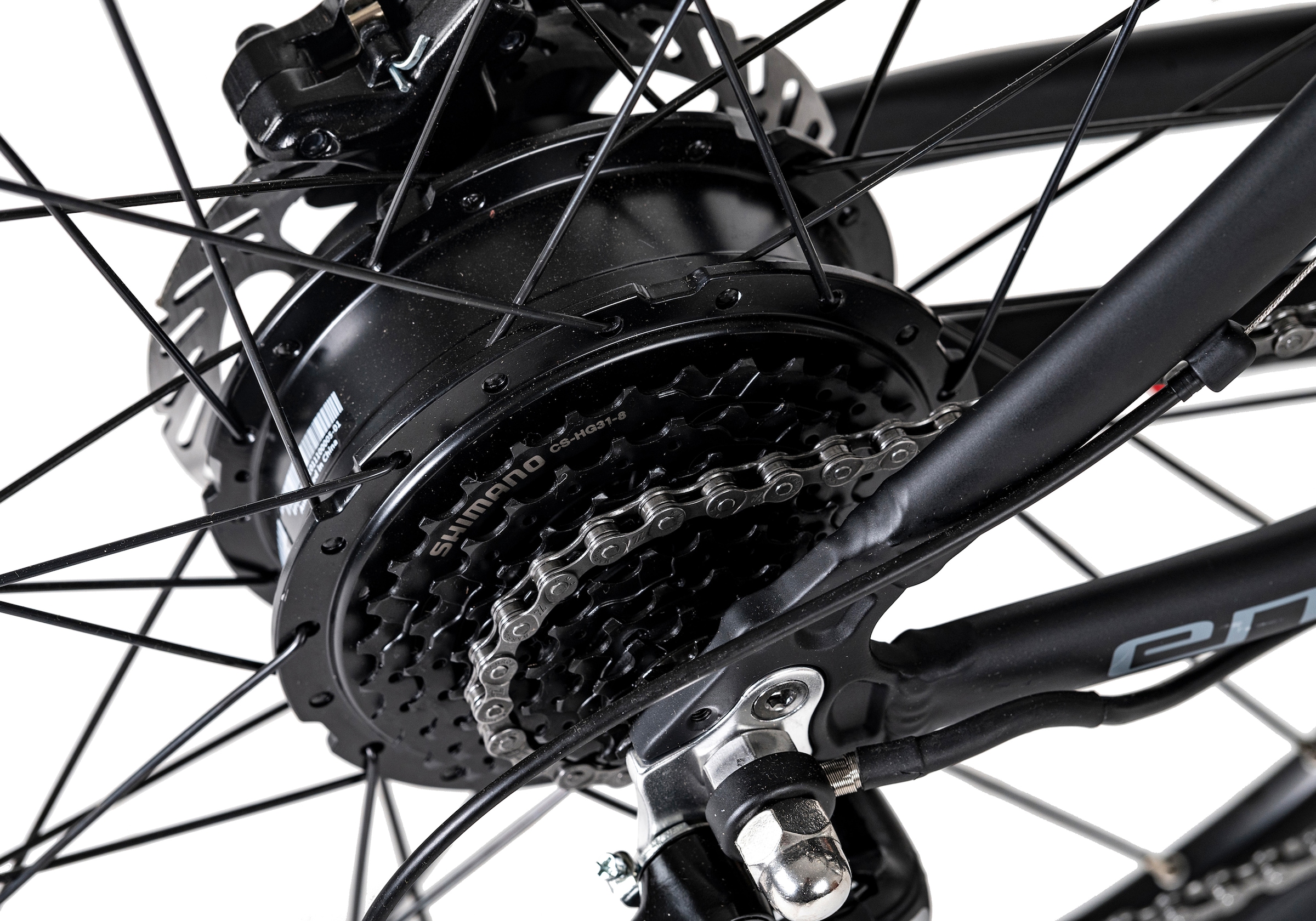 Adore »Enforce« 24 Gang Shimano Acera Schaltwerk Kettenschaltung Heckmotor 250 W Pedelec, Elektrofahrrad für Damen u. Herren, MTB
