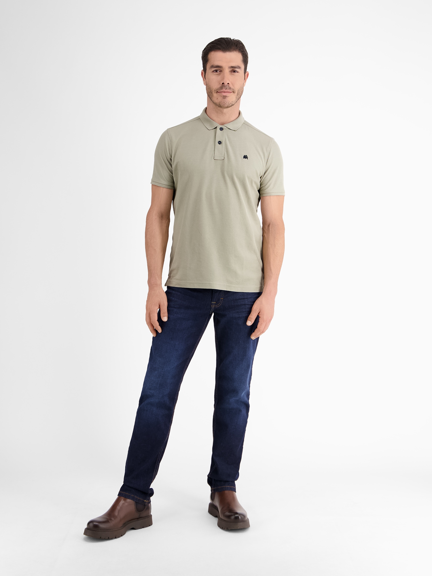 LERROS Poloshirt »LERROS Klassischer Polostyle in *Cool & Dry* Piquéqualität«
