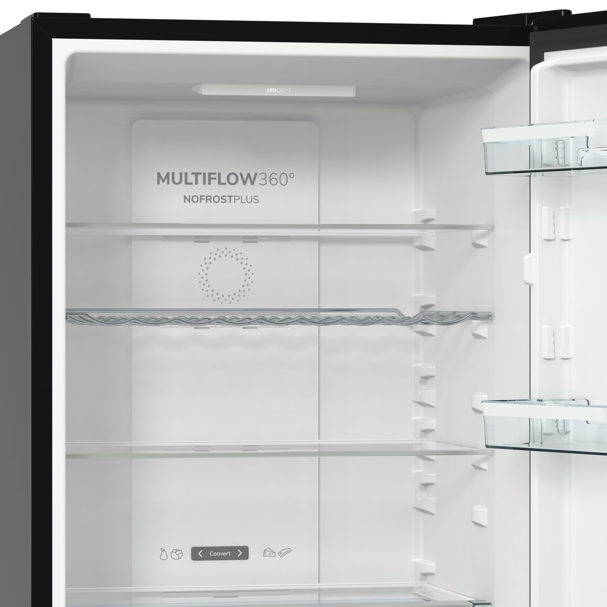 GORENJE Kühl-/Gefrierkombination »NRK619C61BX4OT«, AdaptTech - des Gerät passt sich Ihren Bediengewohnheiten an