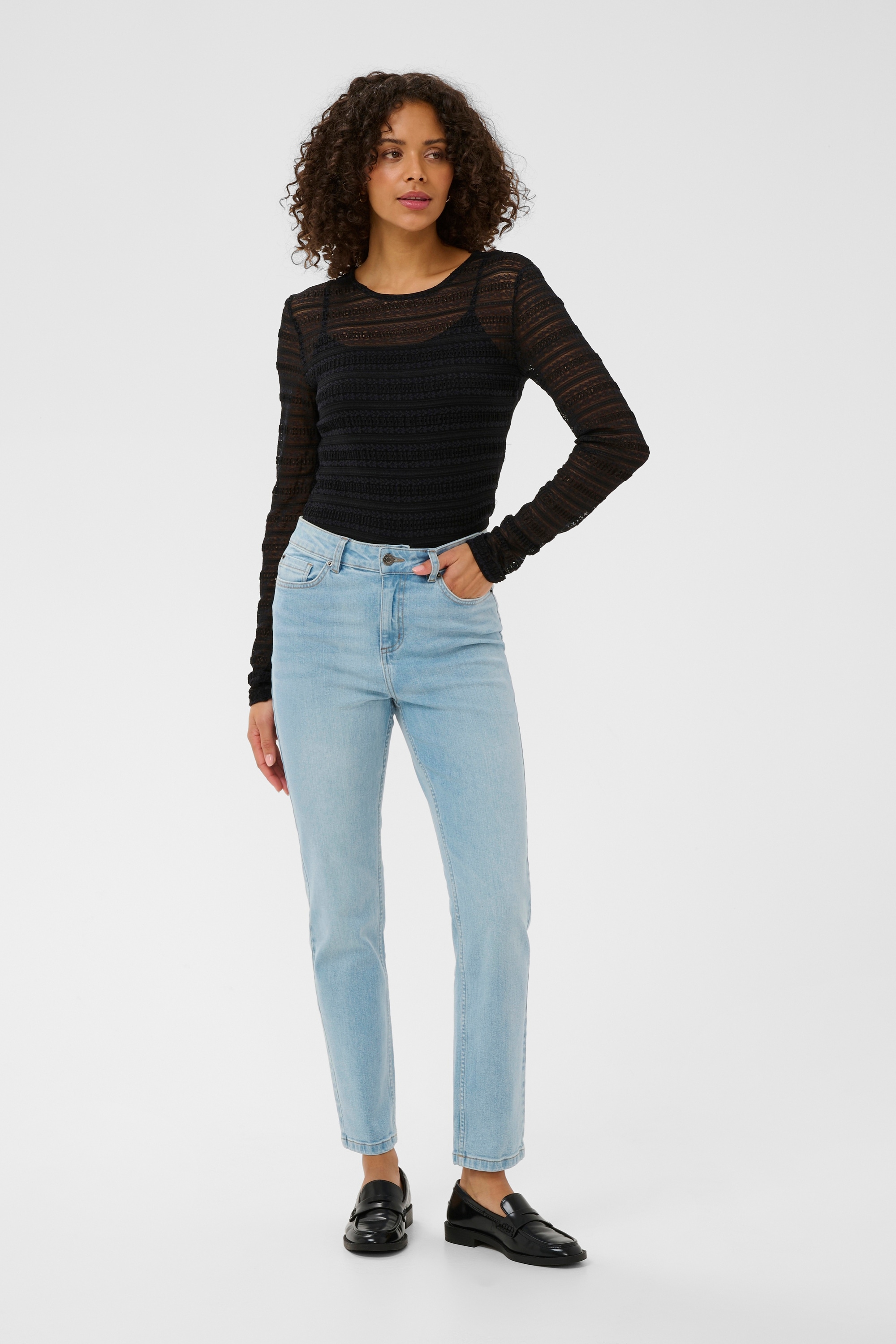 KAFFE Regular-fit-Jeans »Jeans KAwillow«