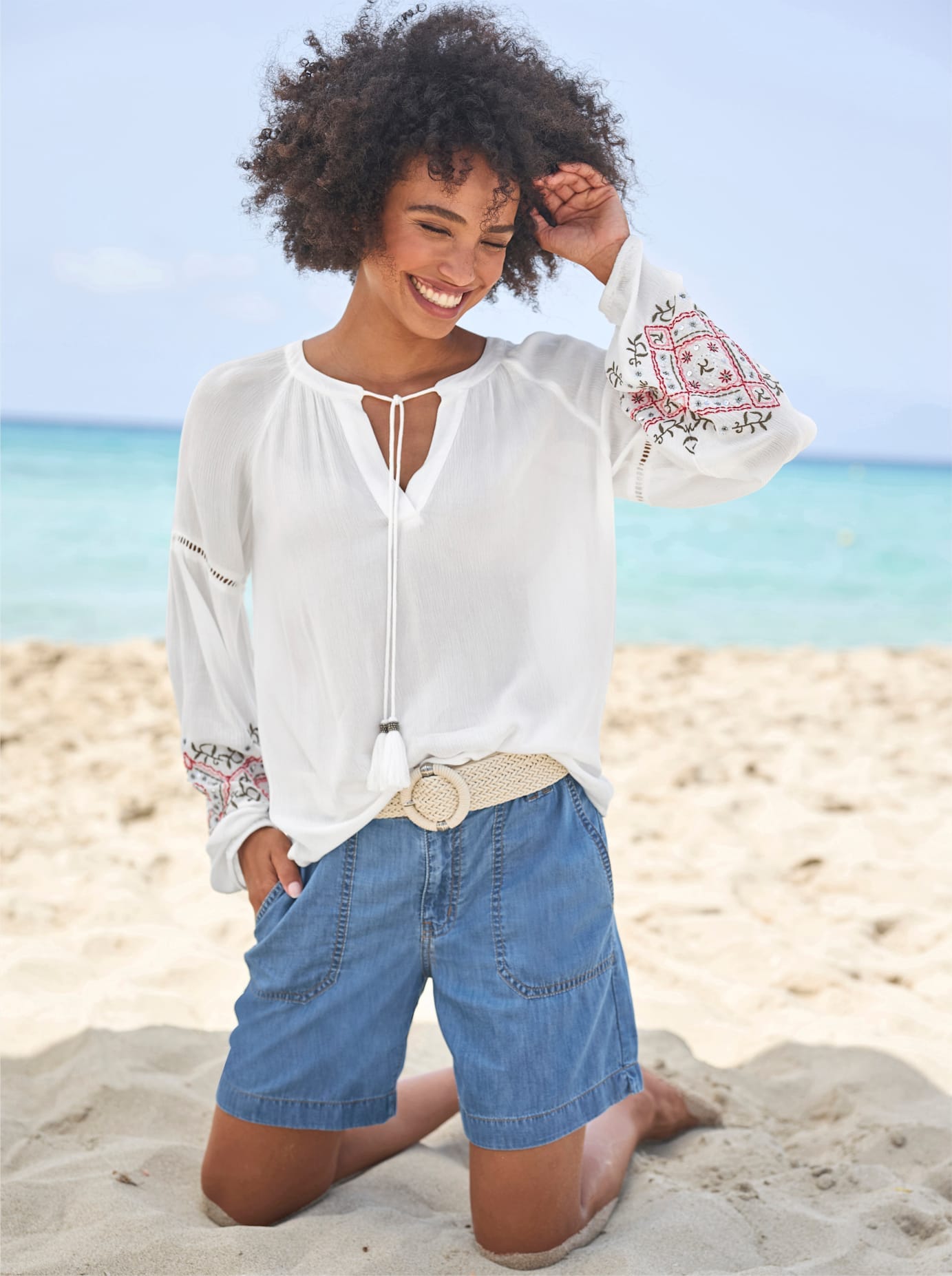 heine Jeansshorts, (1 tlg.)
