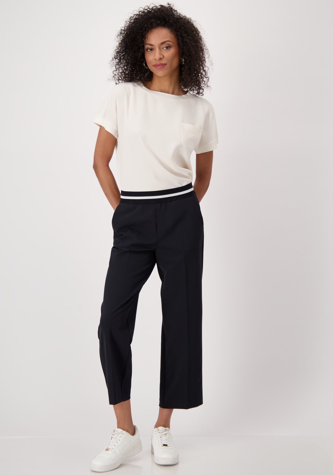 Monari Culotte »Hose Gummiband 66cm«, Mit elastischem Bund