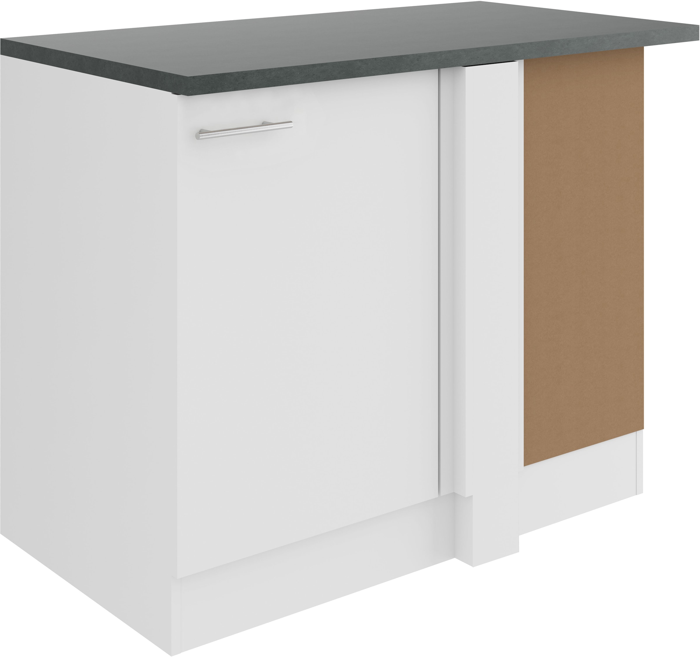 OPTIFIT Eckunterschrank »Bella« Breite 100 cm, zur Weitergestaltung mit einem Geschirrspüler