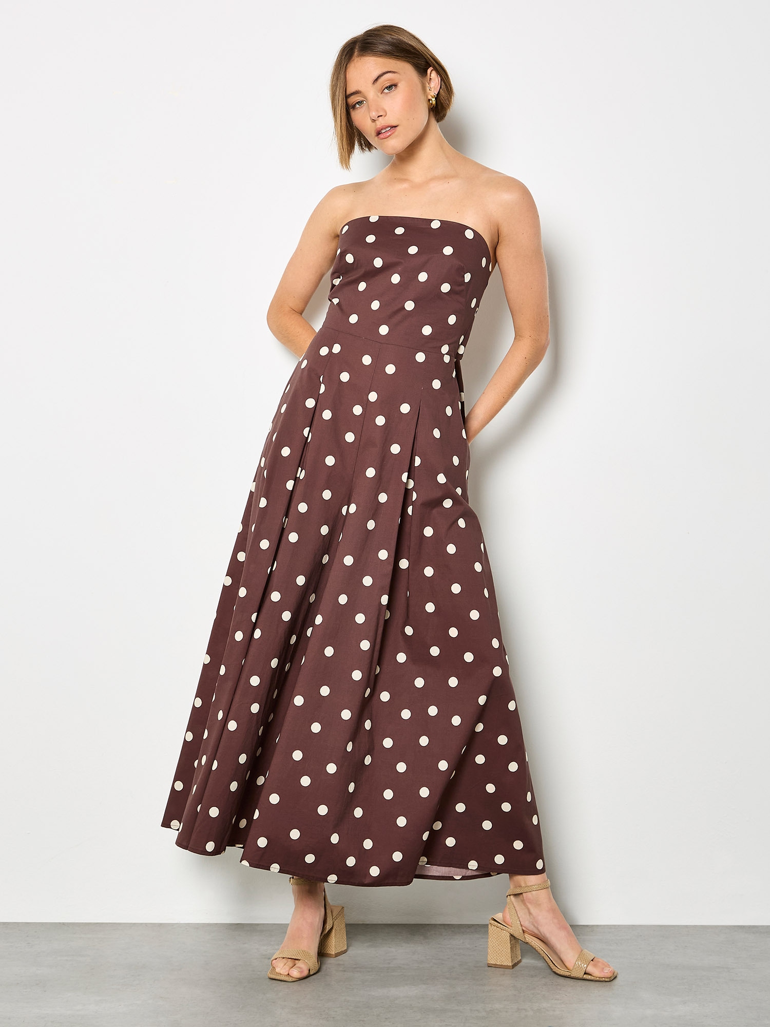 Apricot Jumpsuit »Jumpsuit mit weitem Bein« mit Schleife am Rücken