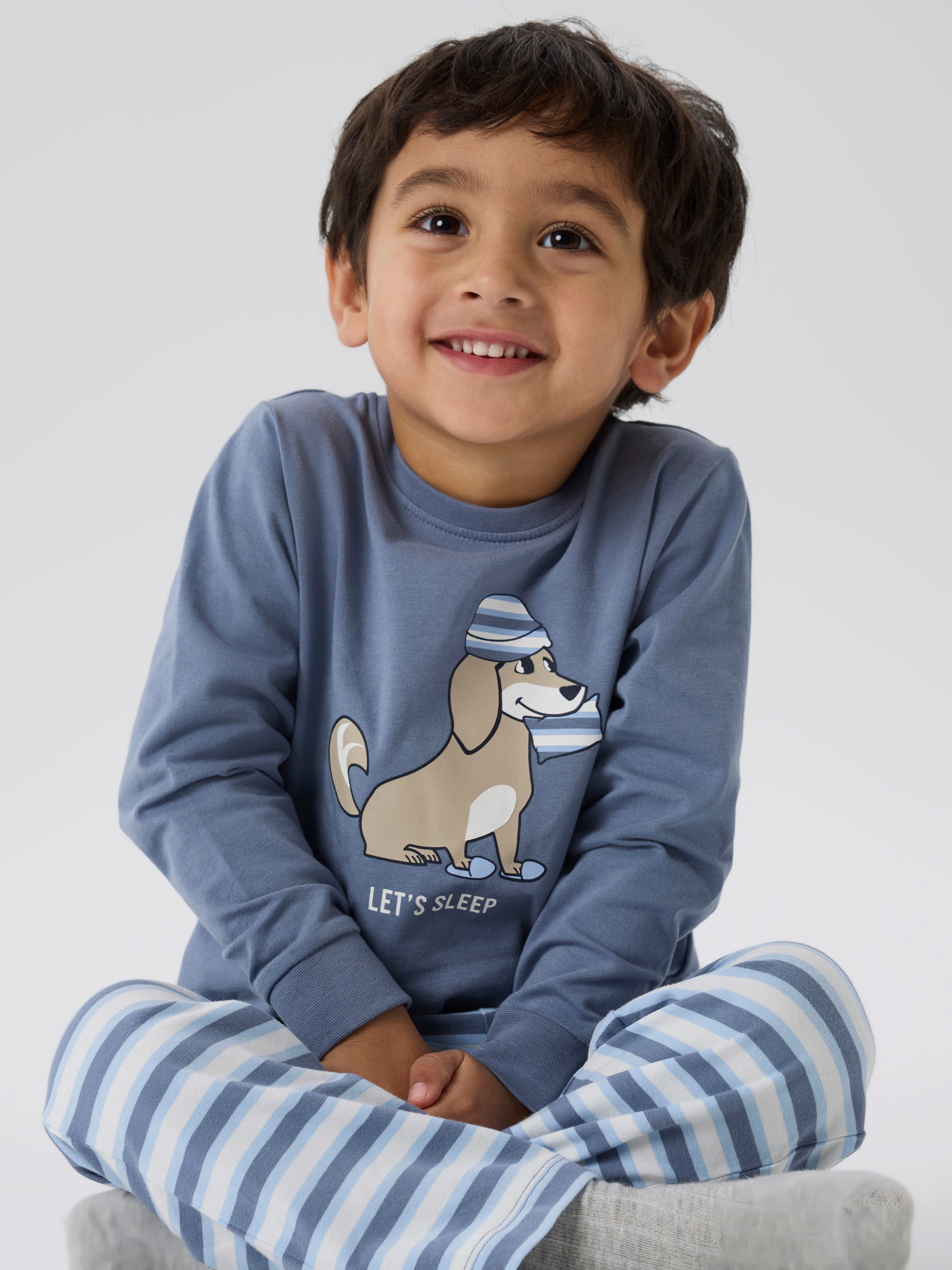 Name It Schlafanzug »NMMRAMEL NIGHT SET BOX« Set, 2 tlg.