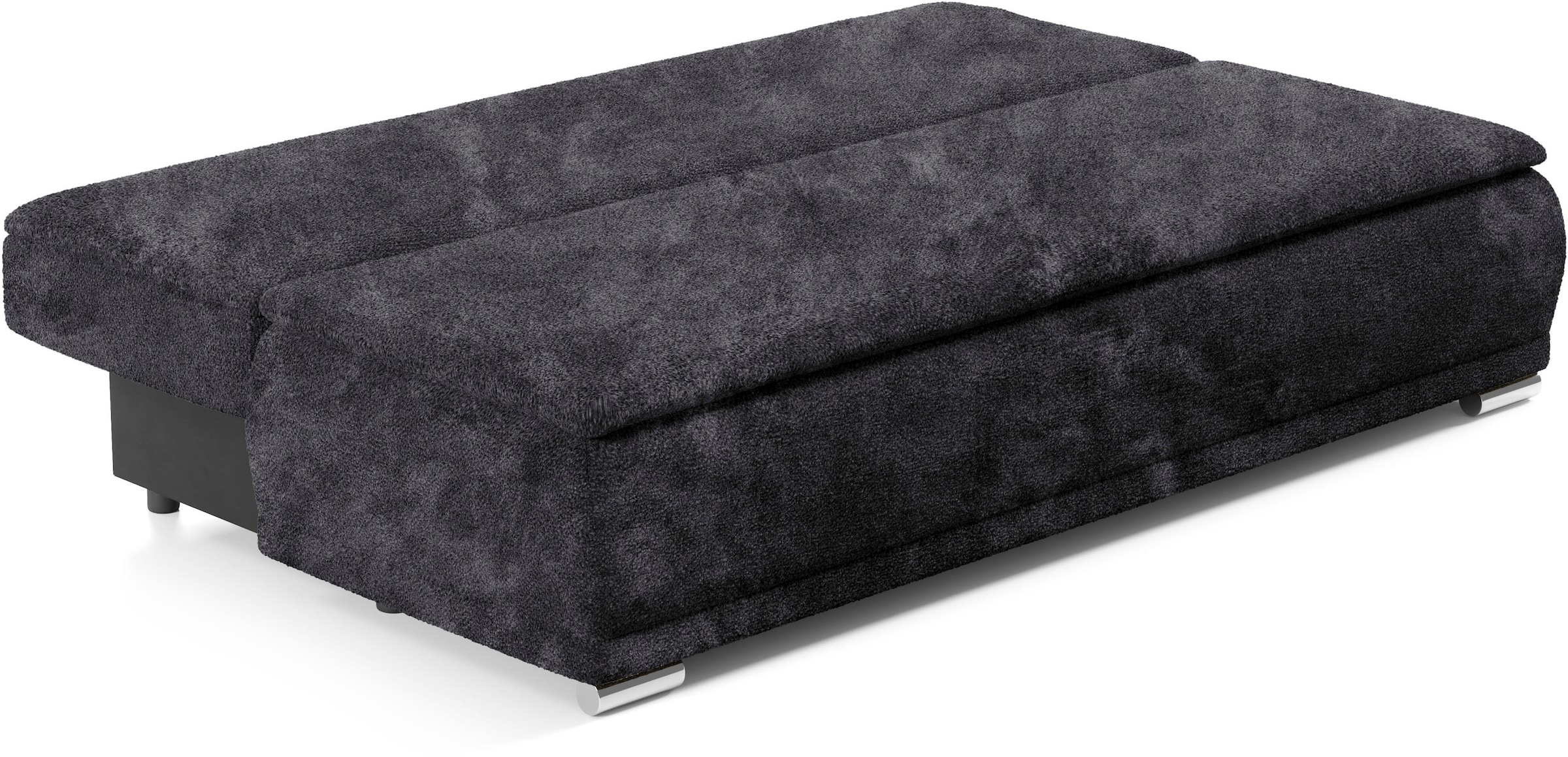 WERK2 Schlafsofa »Biggi, komfortabel und elegant, Breite 206cm,«, 2-Sitzer Sofa & Schlafcouch mit Bettkasten