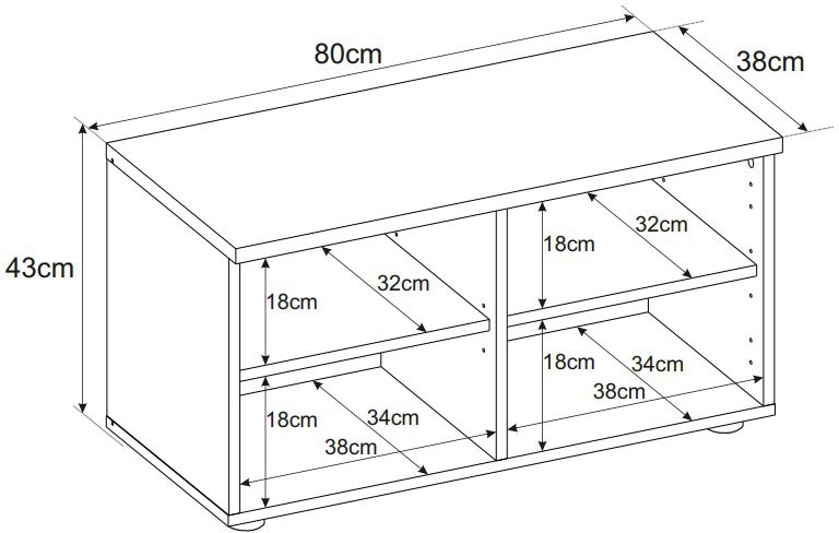 Innostyle Garderoben-Set »MEMPHIS«, (Komplett-Set, 5 St.)