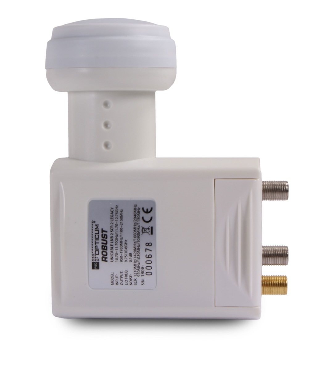 »Unicable LNB SCR2 Legacy2« Universal-Quad-LNB (8 Teilnehmer)