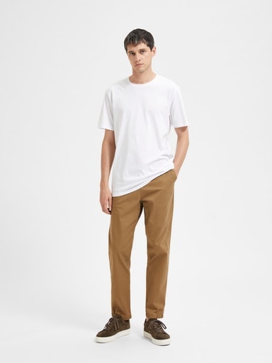 SELECTED HOMME Rundhalsshirt »SLHASPEN SS O-NECK TEE NOOS«