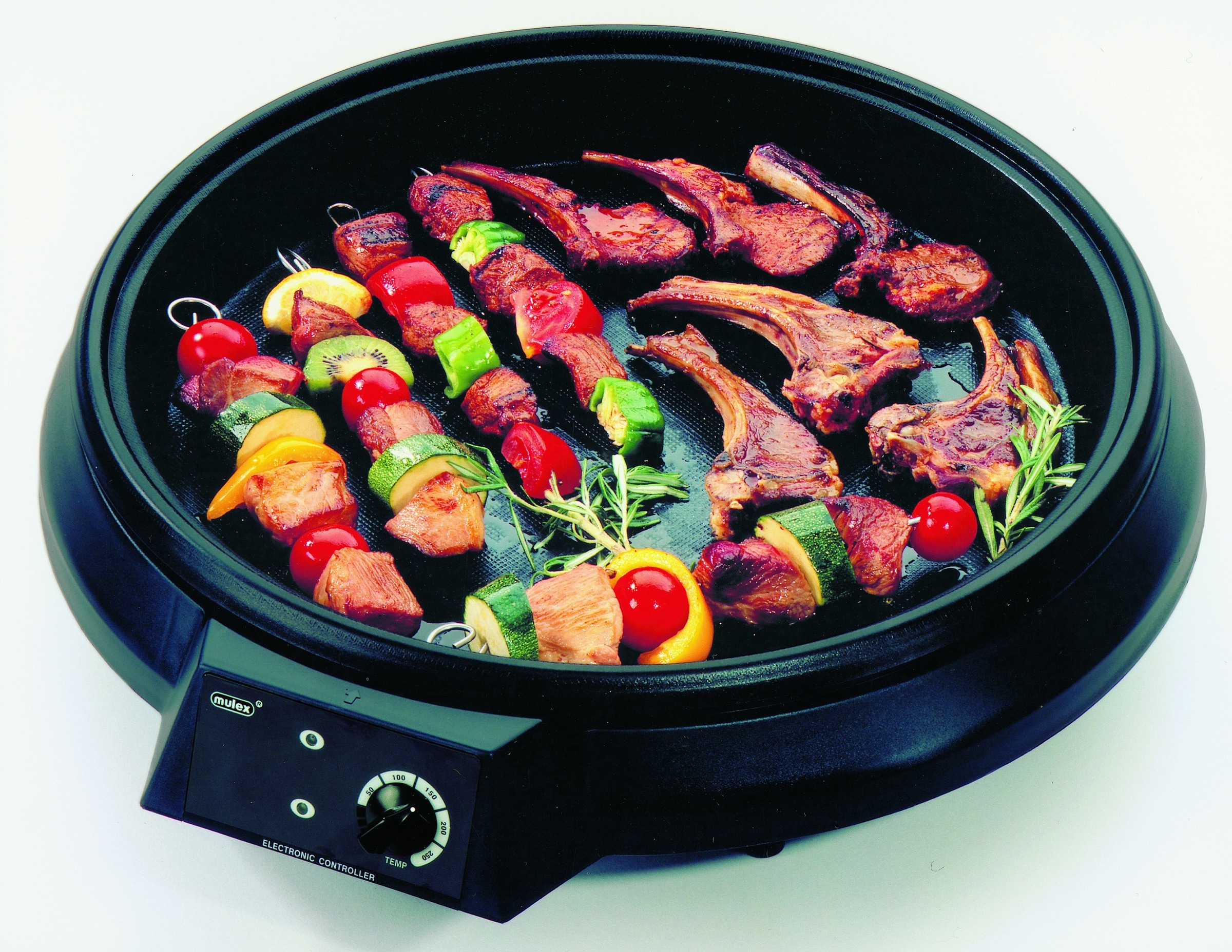 Elektrische Grillpfanne Elektropfanne, 1.500 Watt