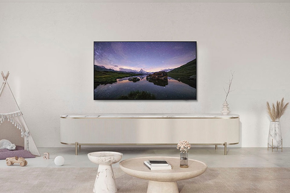 Samsung QLED Mini LED-Fernseher »GQ98QN90DAT«, 4K Ultra HD, Smart-TV, Neural Quantum 4K AI Gen2 Prozessor, Gaming Hub, bis zu 144Hz