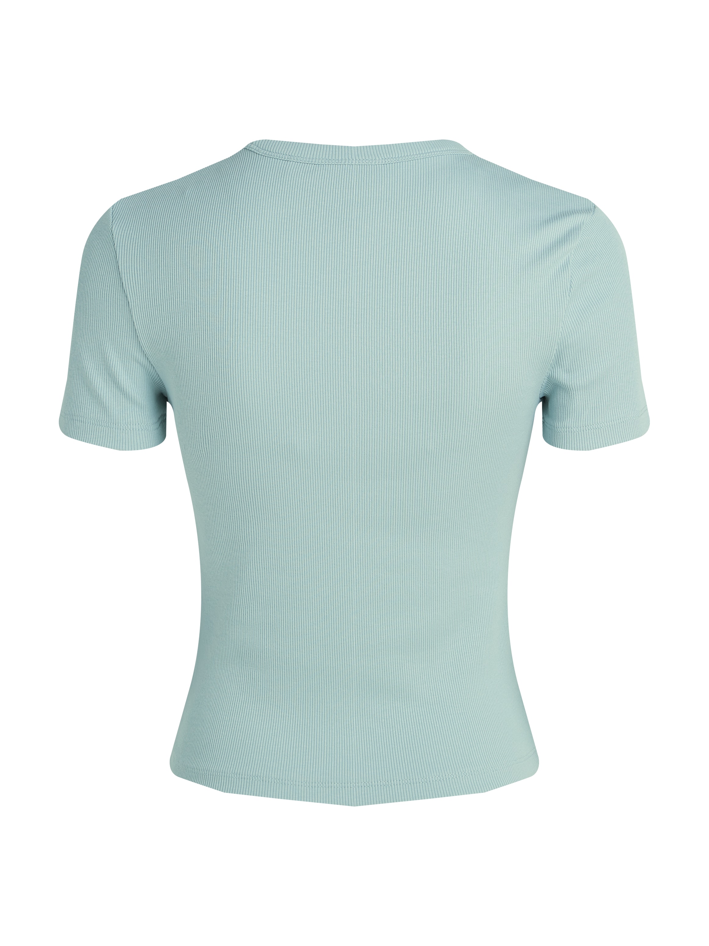 Calvin Klein Jeans T-Shirt »WOVEN LABEL RIB FITTED TEE«, mit Logo
