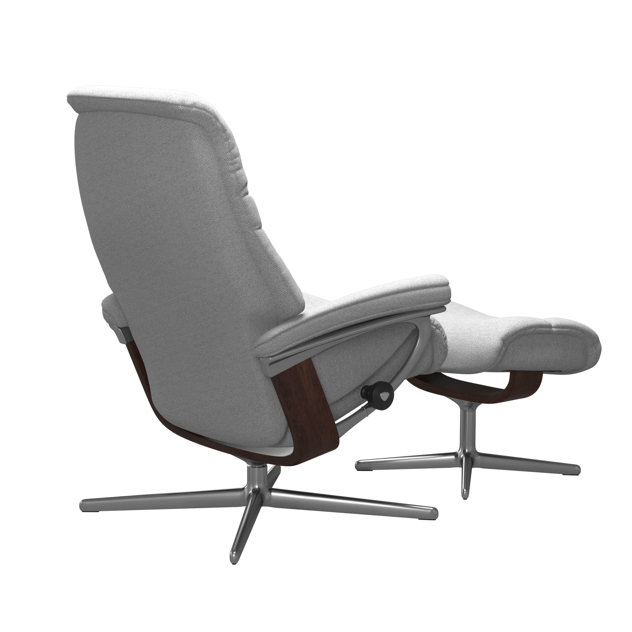 Stressless® Relaxsessel »Sunrise«, mit Cross Base, Größe S, M & L, Holzakzent Braun