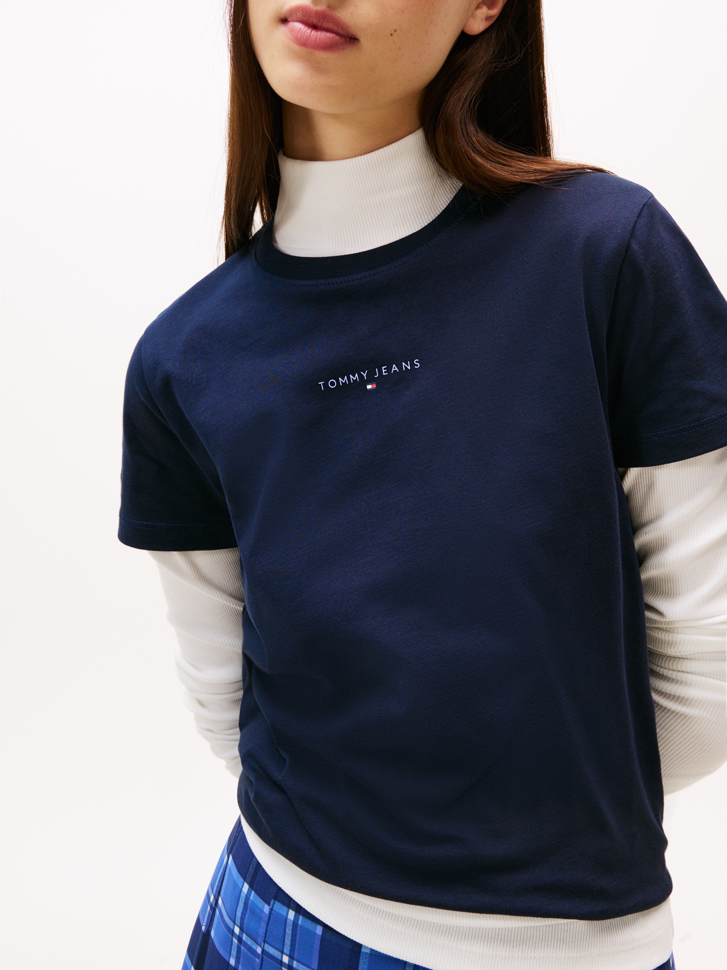 Tommy Jeans Kurzarmshirt »TJW REG LINEAR SS TEE«