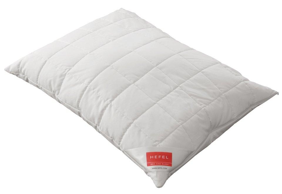 Hefel Kopfkissen »Bio Wool« 1 Stk. tlg. in beige, Größe B/H/L: 40 cm x 60 cm