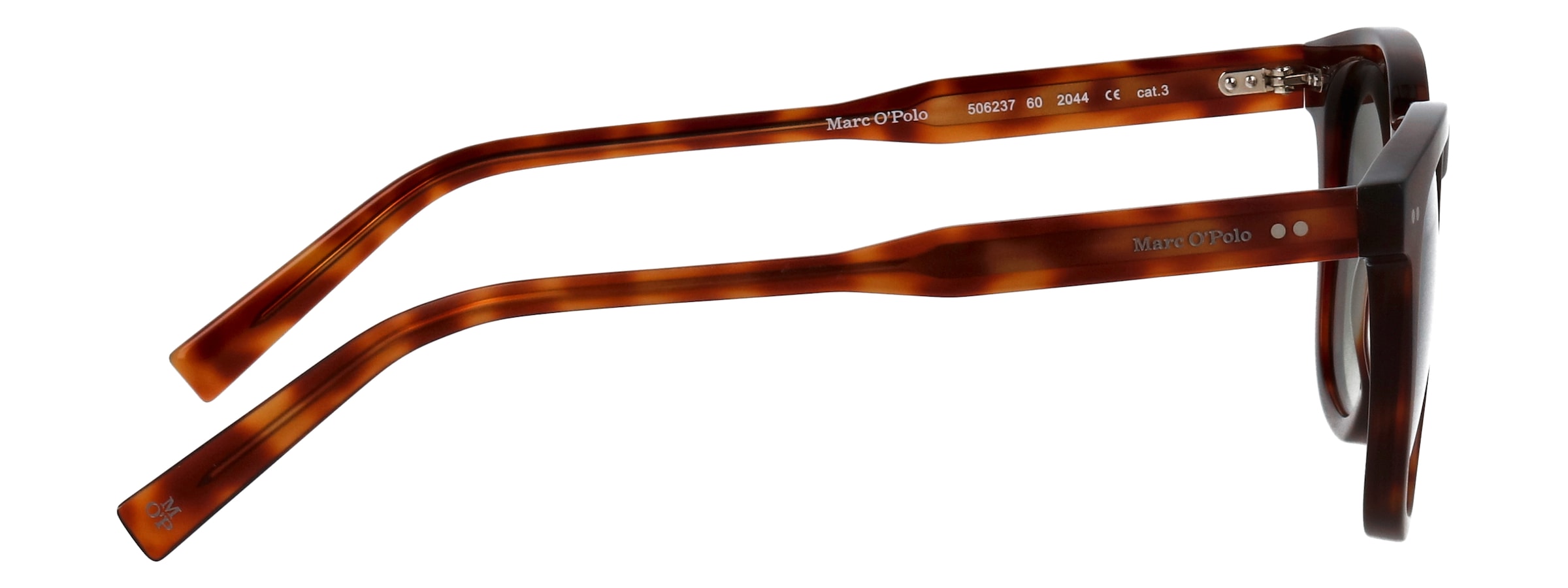 Marc O'Polo Sonnenbrille »Modell 506237« Form Karree/Soft, Logoschriftzug auf Bügel, Kunststofffassung